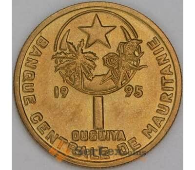 Мавритания 1 угия 1995 КМ6 UNC арт. 54784
