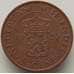 Монета Нидерландская Восточная Индия 2 1/2 цента 1920 КМ316 XF+ арт. 12851
