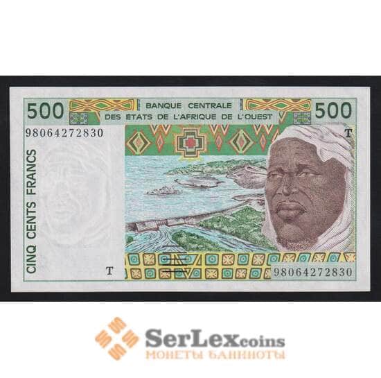 Того (Западная Африка) 500 франков 1998 Р810Ti UNC арт. 54602