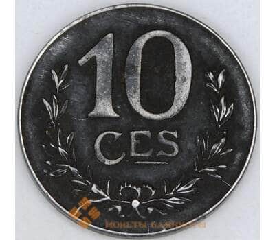 Люксембург 10 сантимов 1918 КМ31 VF арт. 53397