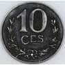 Люксембург 10 сантимов 1918 КМ31 VF арт. 53397