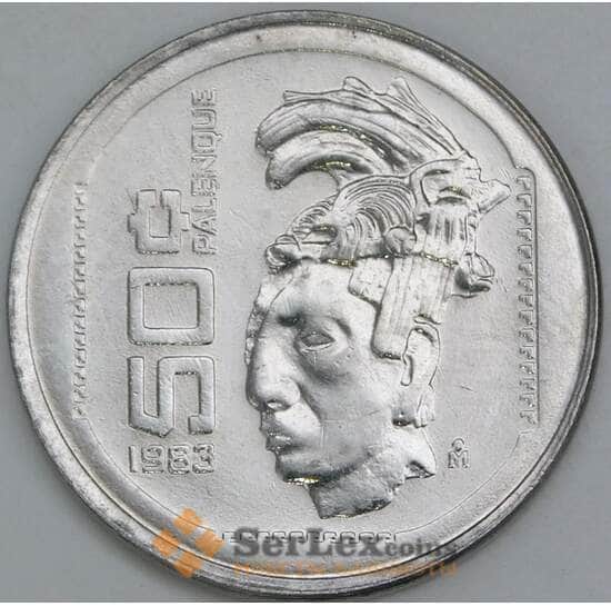 Мексика 50 сентаво 1983 КМ492 UNC арт. 56363