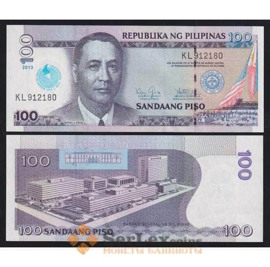 Филиппины 100 песо 2013 Р221 UNC 100-летие Церкви Христа 1914-2014 арт. 51969