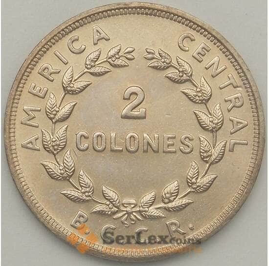 Коста-Рика 2 колона 1978 КМ187.2 UNC (J05.19) арт. 18055