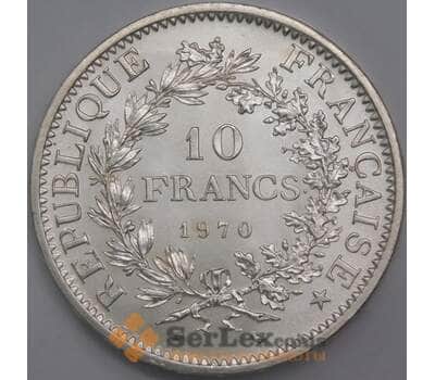 Монета Франция 10 франков 1970 КМ932 UNC арт. 40599