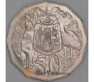 Монета Австралия 50 центов 1969 КМ68 UNC арт. 38859