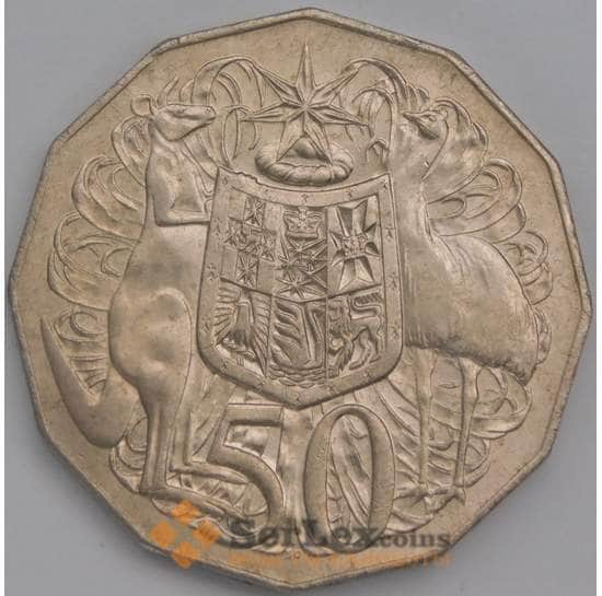 Австралия 50 центов 1969 КМ68 UNC арт. 38859