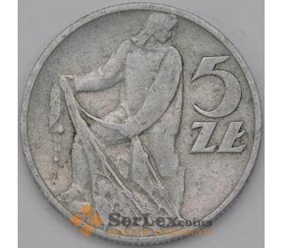 Монета Польша 5 злотых 1959 Y47 арт. 36919