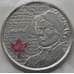 Монета Канада 25 центов 2013 Лора Секорд (война 1812) Unc цветная арт. С04196