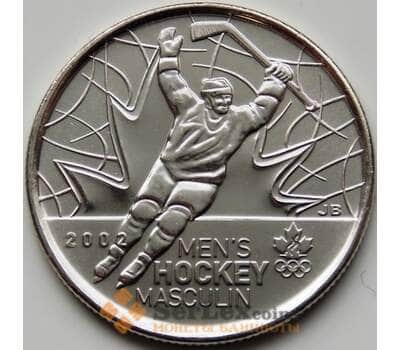 Монета Канада 25 центов 2009 КМ1063 Хоккей UNC арт. С04205