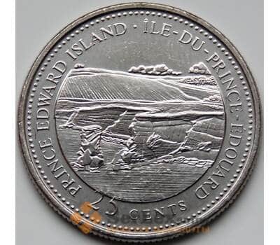 Монета Канада 25 центов 1992 КМ222 UNC Остров Принца Эдварда арт. С04223