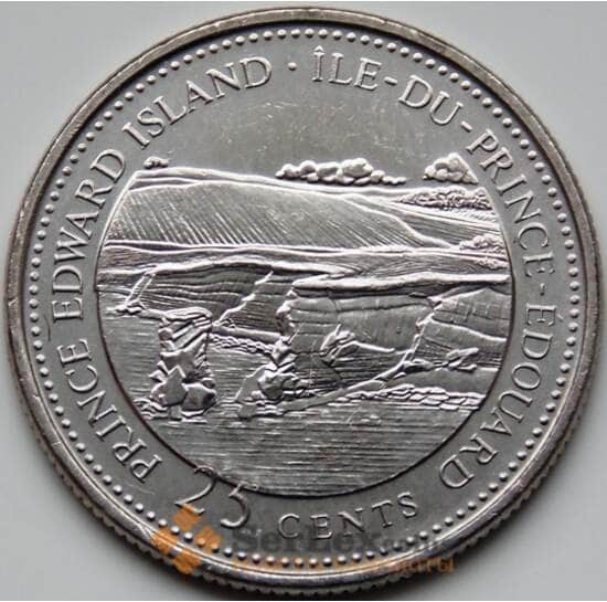 Канада 25 центов 1992 КМ222 UNC Остров Принца Эдварда арт. С04223