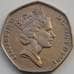 Монета Великобритания 50 пенсов 1994 КМ966 AU Высадка в Нормандии арт. С04241