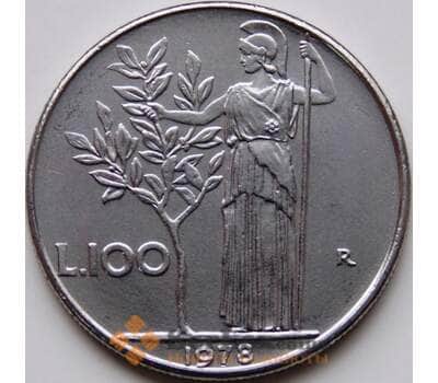 Монета Италия 100 лир 1978 KM96.1 UNC арт. С04352