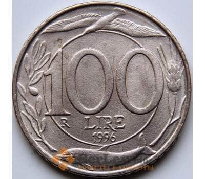 Монета Италия 100 лир 1996 KM159 UNC арт. С04353