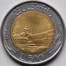 Италия 500 лир 1985 КМ111 UNC арт. С04355