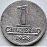 Бразилия 1 крузейро 1958 КМ570 XF арт. С04358