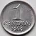 Монета Бразилия 1 сентаво 1969 КМ575.2 UNC арт. С04359