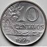 Бразилия 10 сентаво 1975 КМ578.1a XF арт. С04362