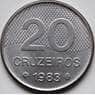 Бразилия 20 крузейро 1983 КМ593.1 AU арт. С04372