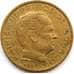 Монета Монако 20 сантим 1962 КМ143 VF арт. С04403