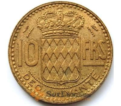 Монета Монако 10 франков 1951 КМ130 XF арт. С04404