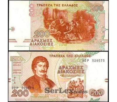 Банкнота Греция 200 драхм 1996 P204 UNC арт. В01132