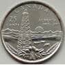 Канада 25 центов 2005 КМ530 Альберта UNC арт. С04440