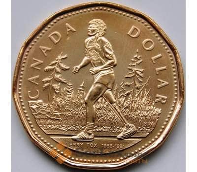 Монета Канада 1 доллар 2005 КМ552 Терри Фокс UNC арт. С04457