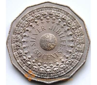 Монета Австралия 50 центов 1977 КМ70 AU арт. С04476