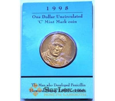 Монета Австралия 1 доллар 1998 С КМ366 UNC Говард Флорей арт. С04477