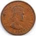 Монета Восточно-Карибские острова 2 цента 1965 КМ3 XF арт. С04514