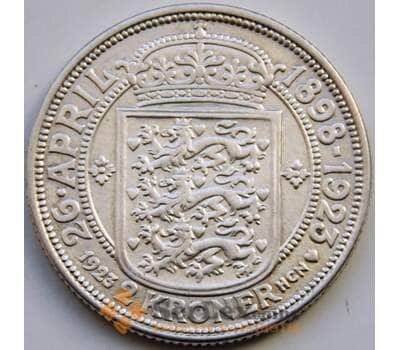 Монета Дания 2 кроны 1923 КМ821 XF Серебро арт. С04516