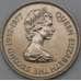Монета Джерси 25 пенсов 1977 КМ44 BU 25 лет правления Королевы  арт. 28250