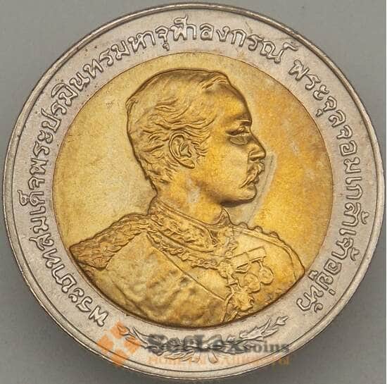 Таиланд 10 Бат 1997 Y345 UNC 100 лет Европейскому туру (J05.19) арт. 18637