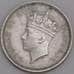Монета Южная Родезия 1 шиллинг 1937 КМ3 XF Серебро арт. 14557