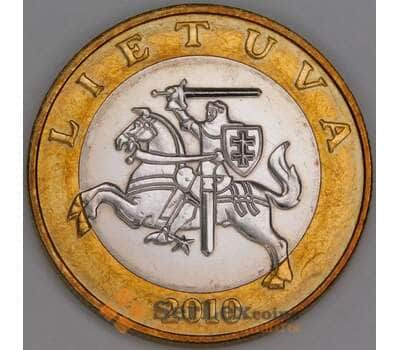 Литва 2 лита 2010 КМ112 UNC арт. 53350