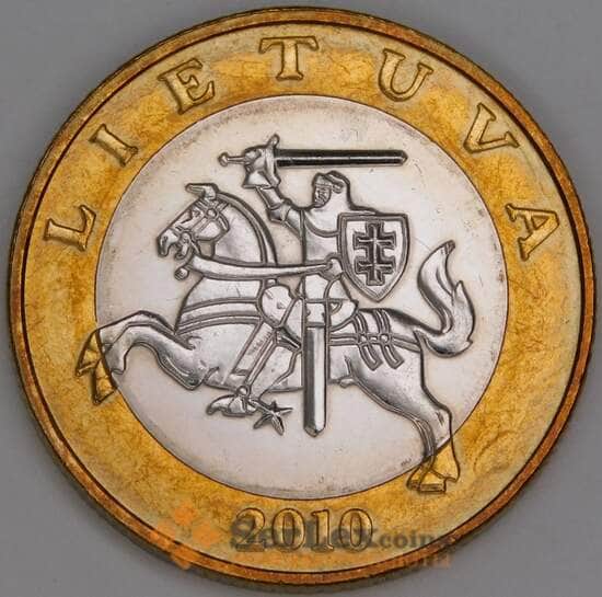 Литва 2 лита 2010 КМ112 UNC арт. 53350