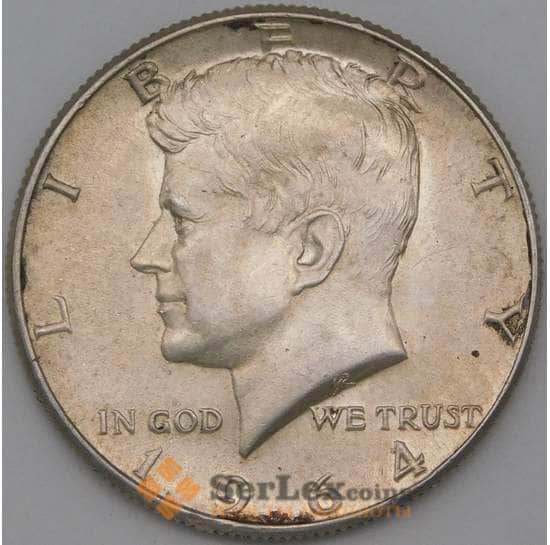 США 1/2 доллара 1964 KM202 aUNC Кеннеди арт. 23010