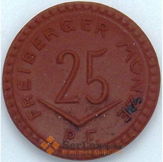 Германия Нотгельд 25 пфеннигов 1921 Фрайберг (J05.19) арт. 18031