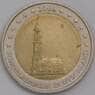 Германия монета 2 евро 2008 КМ261 XF Церковь св. Михаила, Гамбург арт. 42264