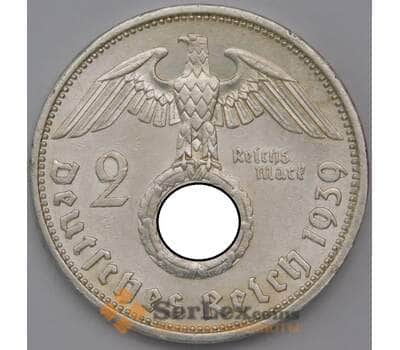 Монета Германия 2 марки 1939 A КМ487 XF арт. 30912