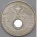 Монета Германия 2 марки 1939 A КМ487 XF арт. 30912