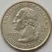 Монета США 25 центов 2001 D КМ320 UNC Род Айленд (J05.19) арт. 15824
