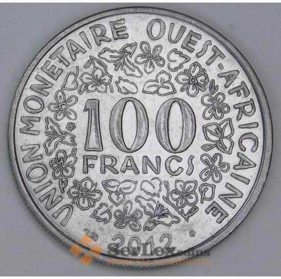 Западная Африка 100 франков 2012 UC2 AU арт. 38714 Западная Африка 100 франков 2012 UC2 AU арт. 38714