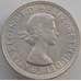 Монета Австралия 1 шиллинг 1955-1963 КМ59 aUNC арт. 11448