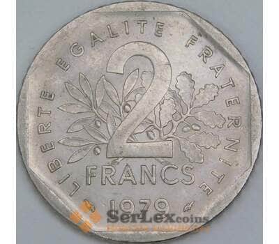 Франция 2 франка 1979 КМ942.1 aUNC  арт. 56936