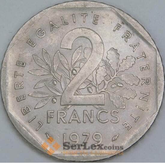 Франция 2 франка 1979 КМ942.1 aUNC арт. 56936 Франция 2 франка 1979 КМ942.1 aUNC арт. 56936