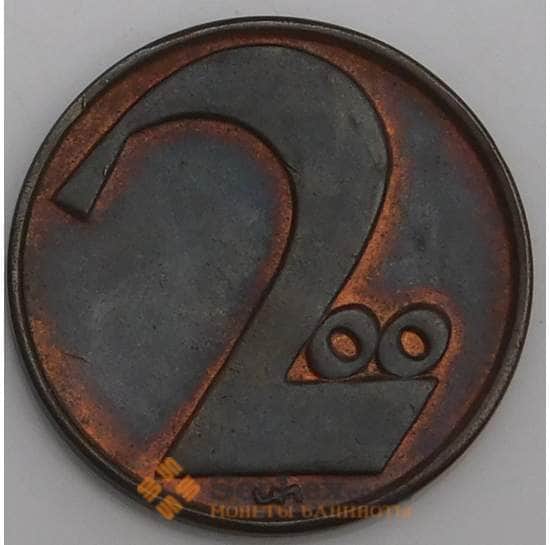 Австрия монета 200 крон 1924 КМ2833 AU арт. 13051