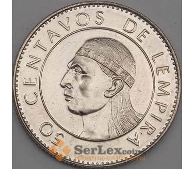 Монета Гондурас 50 сентаво 1991 КМ84а.1 UNC арт. 18796